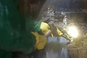 葫芦岛消防水池堵漏施工视频